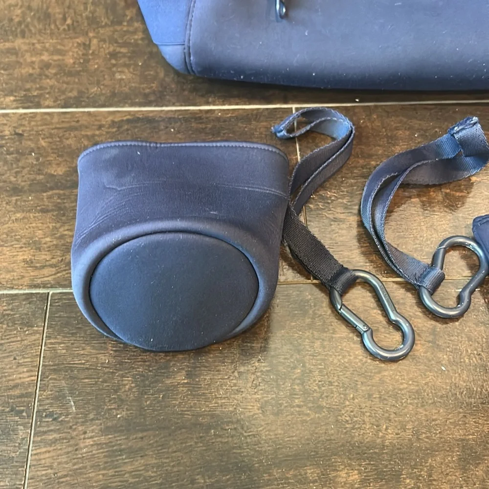 Navy Dagne Dover Indi Neoprene diaper backpack bag  accessories Blue